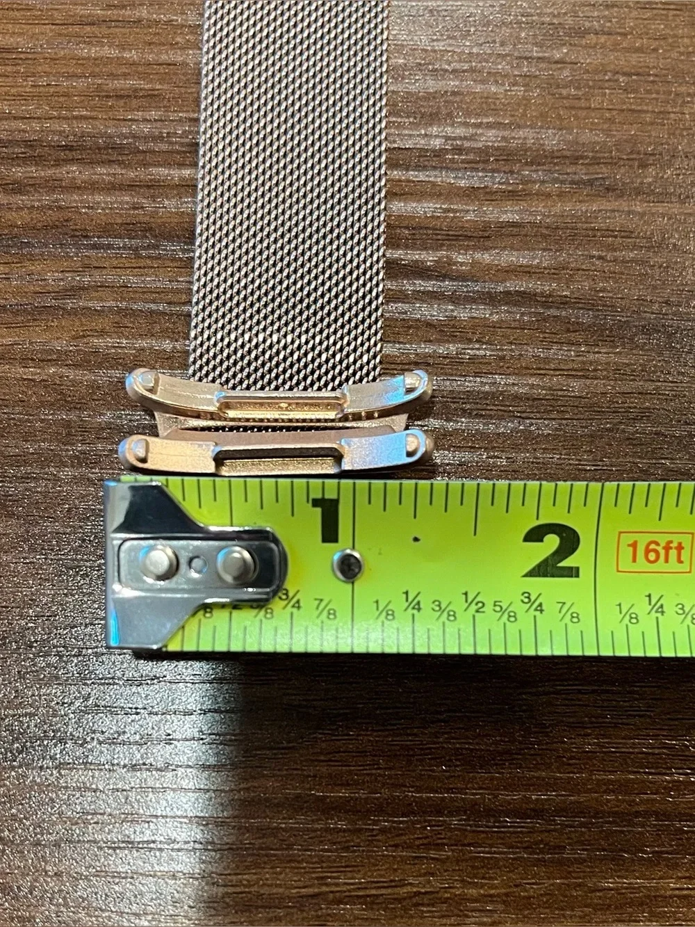 NWOT Rose Gold Mesh Watch Band – Adjustable Milanese Loop